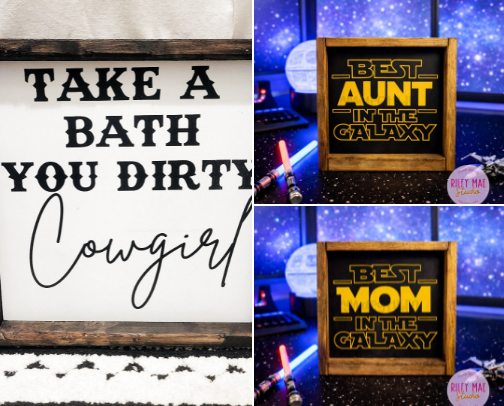 Handmade Signs From Our Shop That We Love cover photo collage