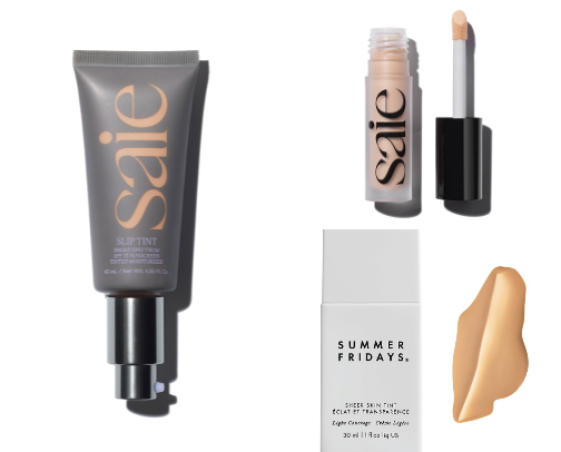 glowing up: my makeup favs💋🧸 cover photo collage