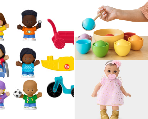 Toddler toys cover photo collage