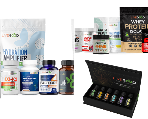 LiveGood - Organic Nutrional Supplements & Vitamins our body's need. cover photo collage