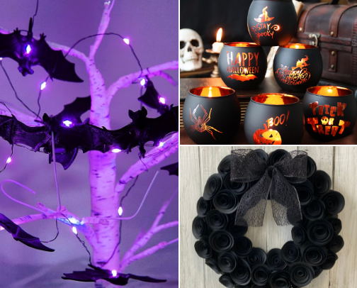 🕸️HALLOWEEN HOME DECOR 👻🎃 cover photo collage