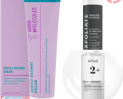 My Favorite Skincare Recs for Women who want to age gracefully. cover photo collage