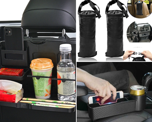 🚗 CAR INTERIOR & TRAVEL ESSENTIALS cover photo collage