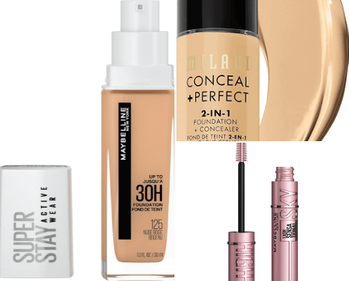 my fave skincare and make up products under 20$ WORTH IT!!! cover photo collage