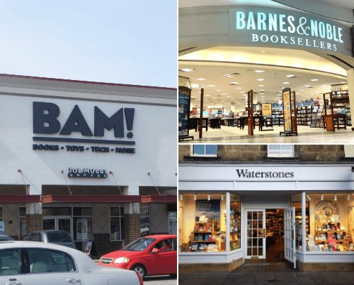 The GO-TO Bookstores for Your Shopping Needs cover photo collage