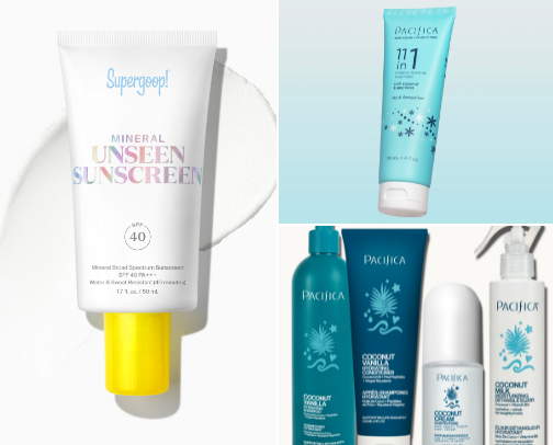 My favorite beauty recs cover photo collage