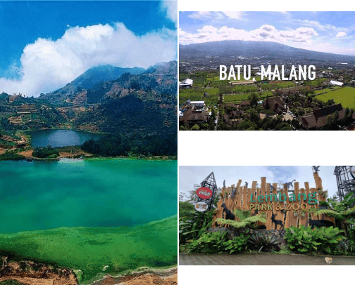 Tempat Wisata Rekomendasi untuk Libur Panjang cover photo collage