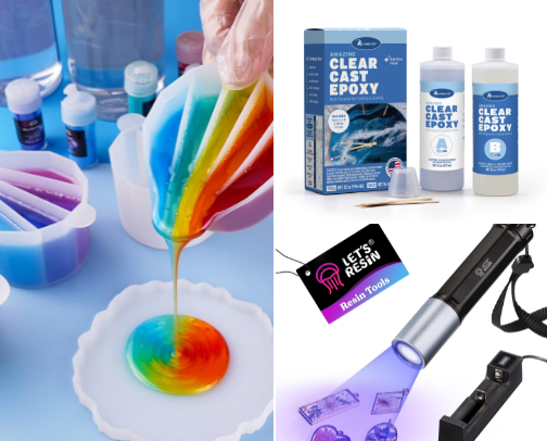 Resin Crafting Essentials cover photo collage