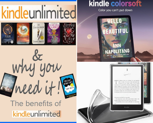 Kindle Girlie setup kit cover photo collage