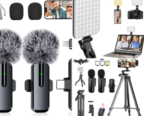 Content creators must haves. cover photo collage