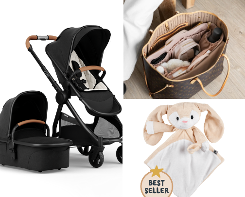 first time mum baby registry 🍼 cover photo collage