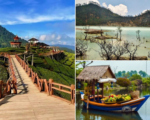 Little Escapes in Bandung, West Java cover photo collage