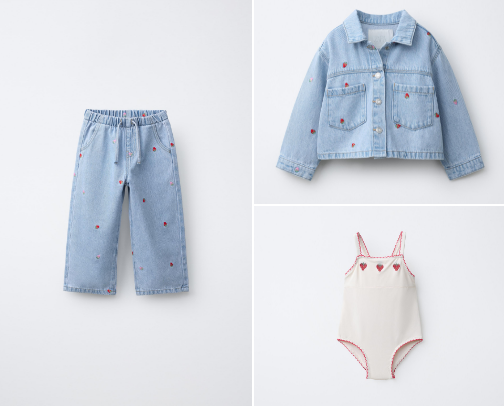 Zara Toddler Haul🍓 cover photo collage