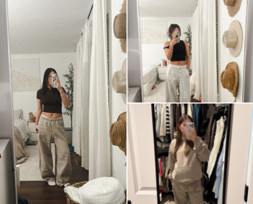 Best sweat sets, hoodies, and all things comfy cover photo collage