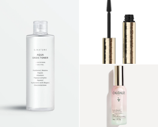 Skincare cover photo collage