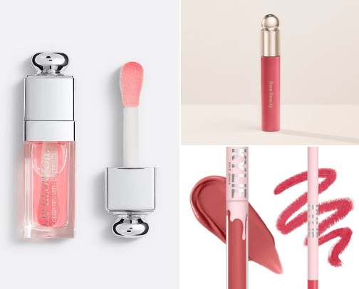 Lips cosmetics recemndetion for soft lips. cover photo collage