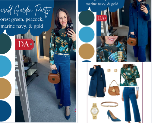 Emerald Garden Party cover photo collage