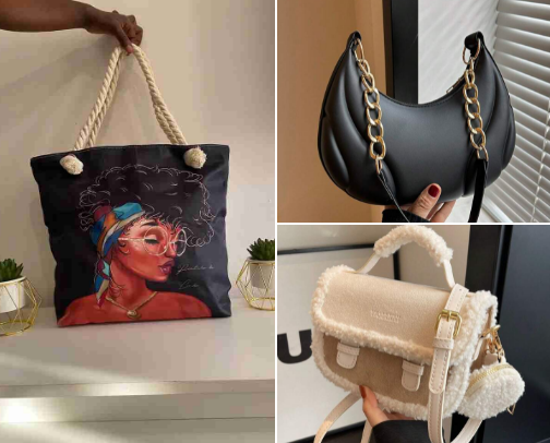 Chic Carryalls: The Ultimate Bag Edit cover photo collage