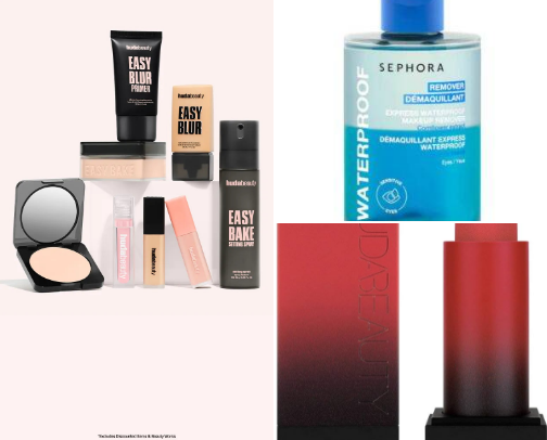 New make up collection cover photo collage
