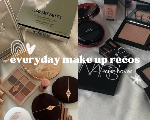 everyday makeup must-haves for a natural, put-together look
 ౨ৎ⋆ ˚｡ cover photo collage