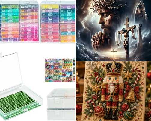 Diamond Painting Must-Haves & Favorites cover photo collage