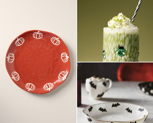Anthropologie Halloween Dishware! cover photo collage