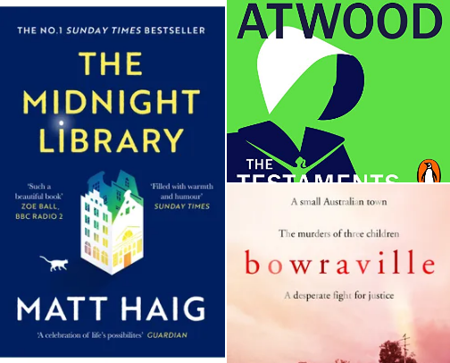 Books I have enjoyed (Australia links) cover photo collage