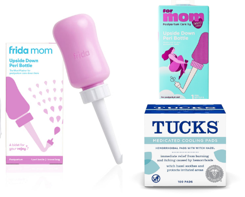 POSTPARTUM & BREASTFEEDING ESSENTIALS cover photo collage