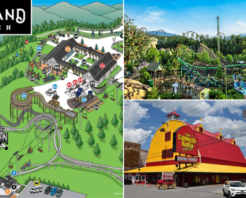 Pigeon Forge & Gatlinburg TN Attractions that are a must to go to! cover photo collage