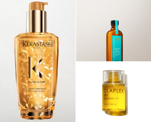 My Go-To Hair Oils cover photo collage