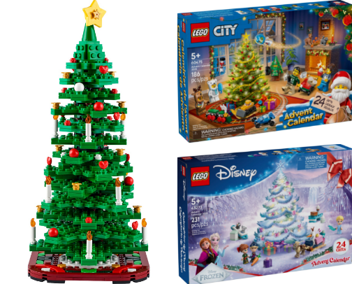 Christmas Lego cover photo collage