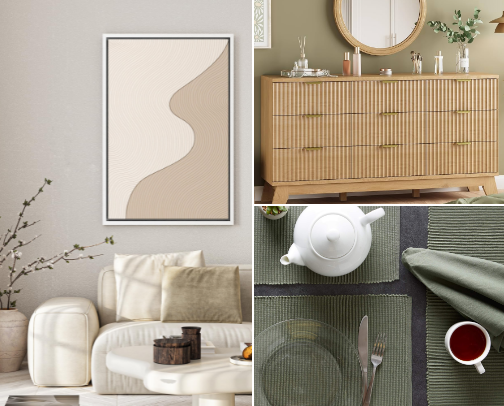 Affordable Neutral Home Decor 🍯🧸☕️ cover photo collage