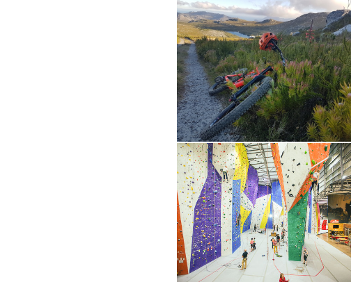 Active life cover photo collage