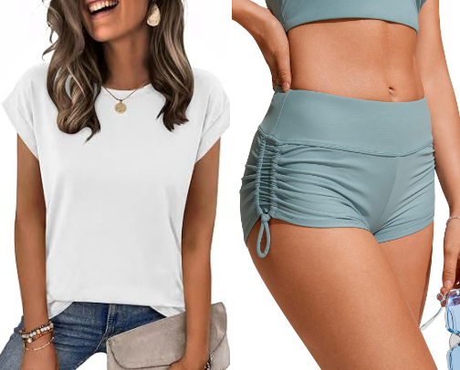 Amazon Women’s Clothing cover photo collage
