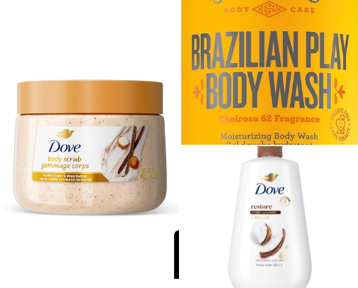 Shower Care Essentials cover photo collage