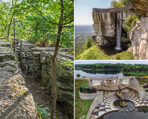 Adventure outdoors cover photo collage