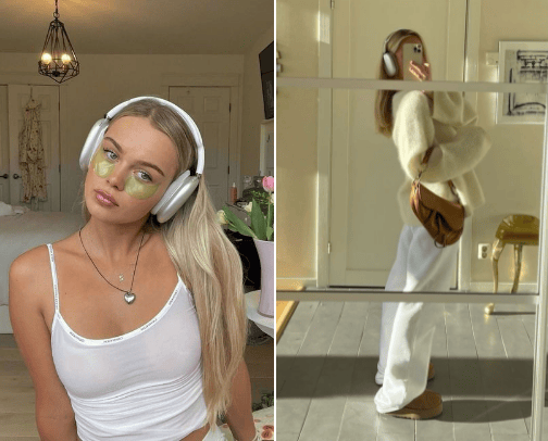• clean girl aesthetic cover photo collage