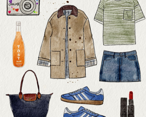 Clothing essentials 🧢 cover photo collage