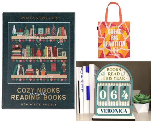 Non Book Gifts for the Book Lover cover photo collage