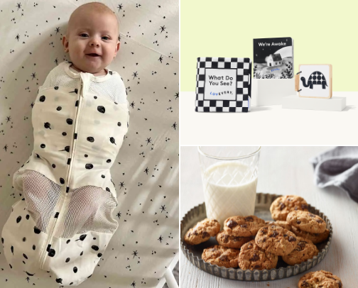 just had my rainbow baby* cover photo collage