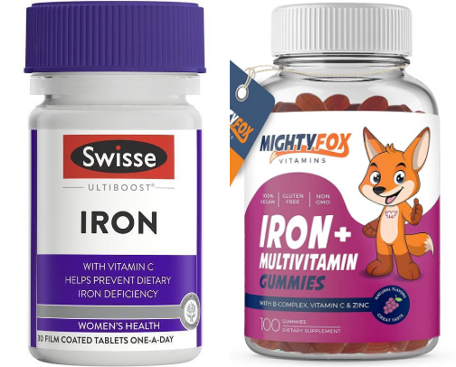 Top 18 iron supplements for energy & vitality my recommendations cover photo collage