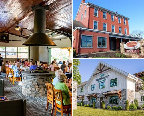 My favorite places to stop on by for a meal or drink ☕️ Near Hershey Pa 🍫 cover photo collage