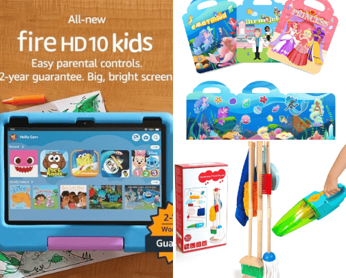My Favorite Toddler/Baby Toys 🧸 cover photo collage