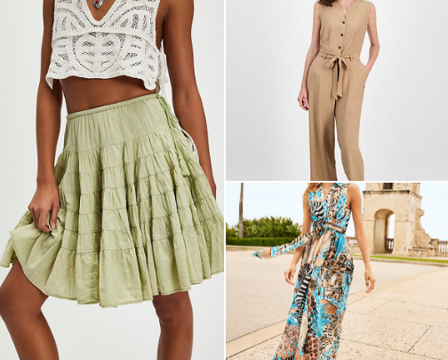 Must-Have Dresses, Skirts, & Rompers cover photo collage
