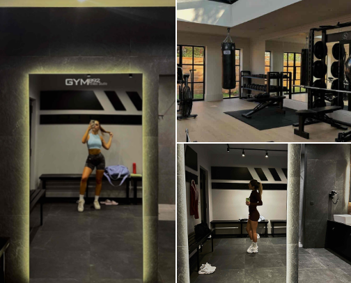 Gym cover photo collage