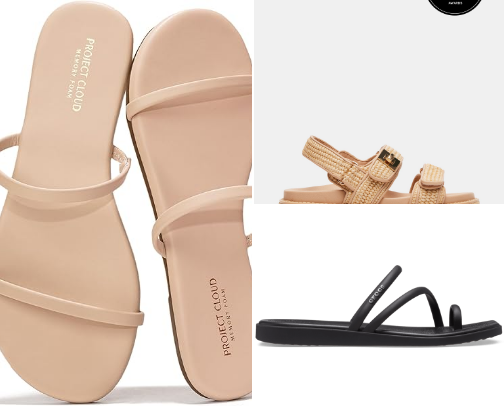 Women’s Summer Sandals cover photo collage