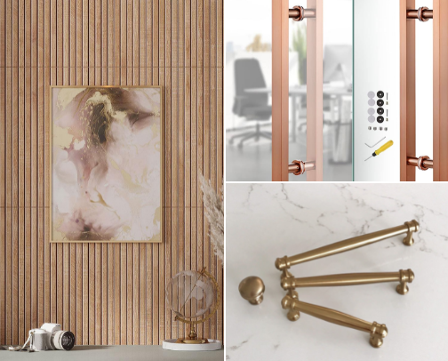 Japandi Primary Bathroom cover photo collage