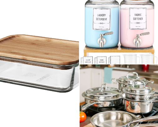 Home organization cover photo collage