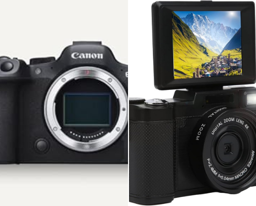 Camera n vlog deal cover photo collage