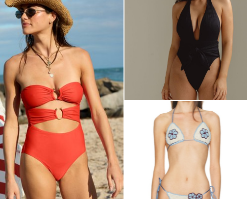 swimsuit cover photo collage